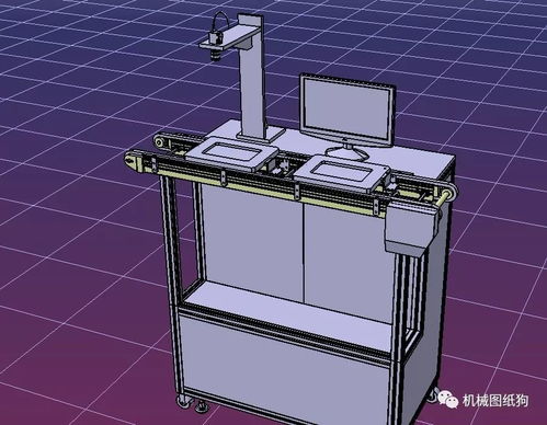 注塑产品外观自动检测设备3D模型图纸（STEP格式）及雷电防护装置检测技术解析